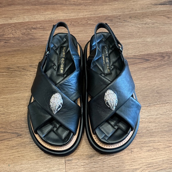 New Kurt Geiger London Orson Platform Sandals - Picture 3 of 6